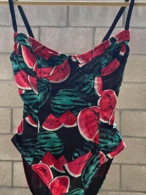 Watermelon American Apparel One Piece Swimsuit